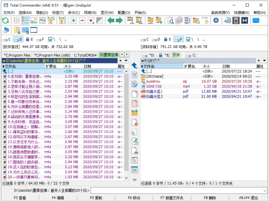 图片[1]-Total Commander v11.50 | 专业文件管理器，中文双窗口增强版，正式发布-极客酱